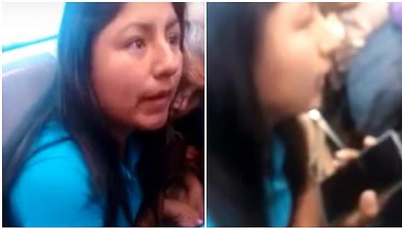 Metro de Lima: se niega a dar asiento a mujer con bebé por esta absurda razón (VIDEO)