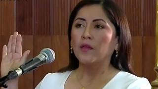 Kelly Portalatino jura como ministra de Salud en reemplazo de Jorge López