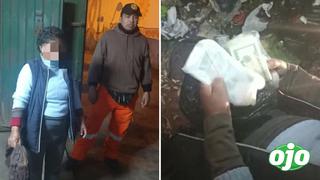 Trabajadores de limpieza devuelven S/30 mil soles a anciana que los tiró a la basura por error