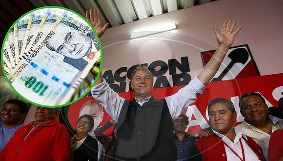 El cuantioso donativo que conocido político le hizo a campaña de Jorge Muñoz