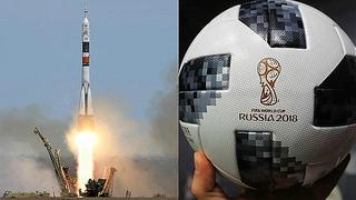 ​Balón para inauguración del Mundial Rusia 2018 llegó del espacio