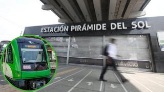 Cierran temporalmente la Estación Pirámide del Sol