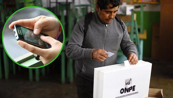 ONPE Referéndum 2018: ¿Cómo saber el lugar de votación enviando un sms desde tu celular?