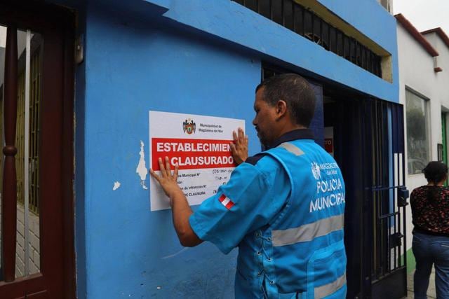 Locales comerciales no contaban con las licencias de funcionamiento ni certificados de Defensa Civil vigentes. (Difusión)