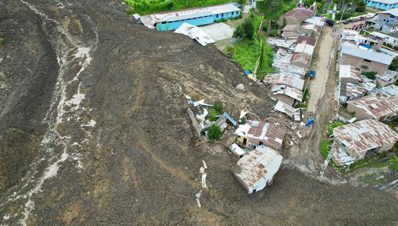 El ministro José Tello informó que hasta el momento se reporta dos personas fallecidas, 5 desaparecidos y 24 viviendas destruidas. (Foto: Andina)