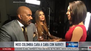 Miss Universo: Ariadna Gutiérrez y Steve Harvey se volvieron a ver las caras