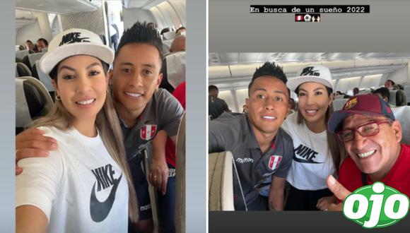 Esposa de Christian Cueva viajó a Qatar junto a la Selección peruana. Foto: (Instagram/@pamlopsol).
