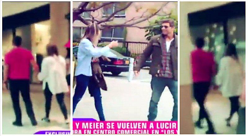 Alondra García Miró y Christian Meier se dejan ver de la manito en EE.UU.