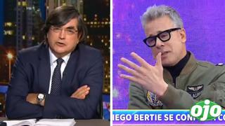 Diego Bertie habló de su homosexualidad hace dos meses, al confirmar romance con Jaime Bayly