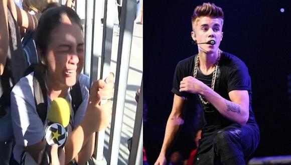 Justin Bieber: Fan llora desconsoladamente al no encontrar boletos [VIDEO]