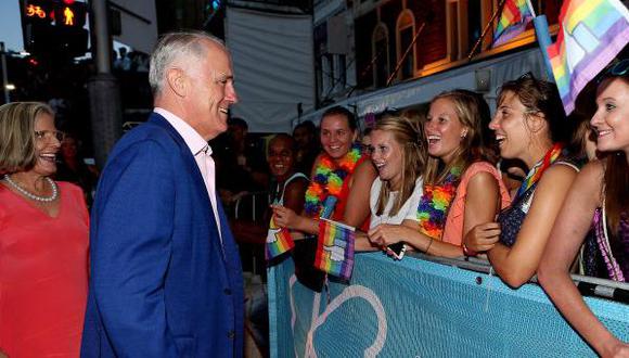 El primer ministro de Australia acude al tradicional desfile gay de Sídney 