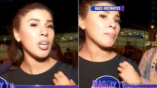 Yahaira Plasencia se molesta cuando le preguntan si fue favorecida para entrar a las mejores vestidas│VIDEO