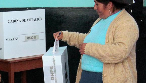 La jornada electoral del 11 de abril se realizará bajo estrictos protocolos para evitar la propagación del COVID-19. (Foto: AFP)