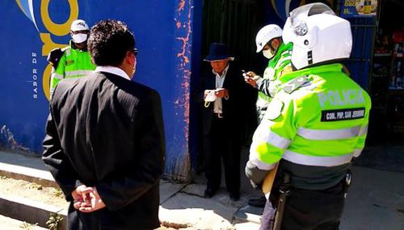Junín: policía frustra fiesta patronal y detiene a tres personas en Huancayo (Foto difusión).