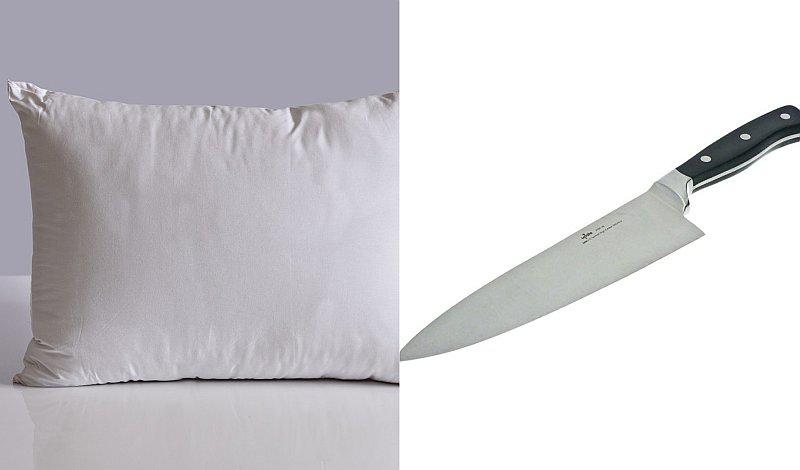 ¿Por qué poner un cuchillo debajo de la almohada?