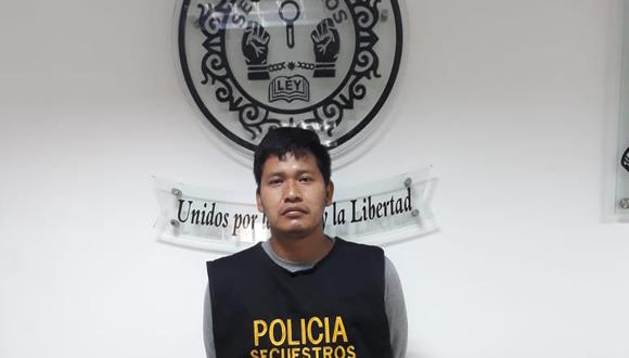 El suboficial Arlin Tamani Huancho (28), acusado de violación sexual.