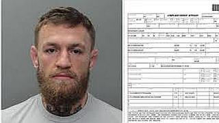 ​Famoso boxeador Conor McGregor es arrestado por "robo" de celular