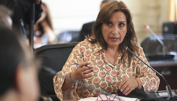 Dina Boluarte dijo que elecciones generales podrían adelantarse para diciembre del 2023. (Foto: Presidencia)