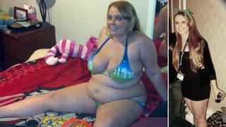 Mujer deja de lado su delgada figura y prefiere ser gorda