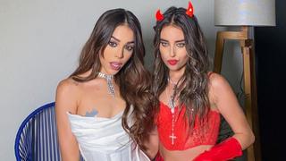 Danna Paola se lució junto a la peruana Nicole Favre en el cierre de los MTV MIAW 2022