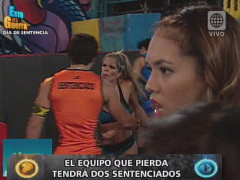 Esto Es Guerra: Mario Hart y Alejandra Baigorria discuten en vivo [VIDEO] 
