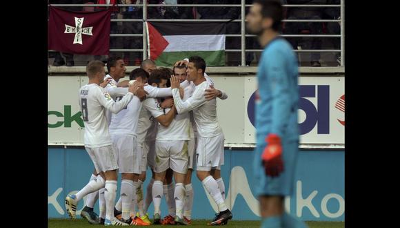 Real Madrid gana 2-0 al Eibar por la Liga BBVA   
