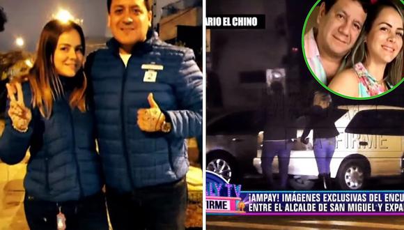 "Ampayan" a expareja de Ney Guerrero con el actual alcalde San Miguel (VIDEO)
