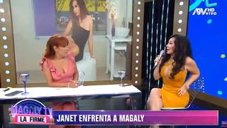 Janet Barboza a Magaly Medina: “Has mutado, yo guapa no te veo” | VIDEO 