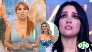 Magaly afirma que Rosángela envidia a Brunella y le da la estocada final: “a ti te pagó un tipo que conociste en Qatar”