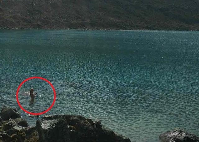 Huancayo: Turista captó a 'sirena' en laguna del Huaytapallana [FOTOS]