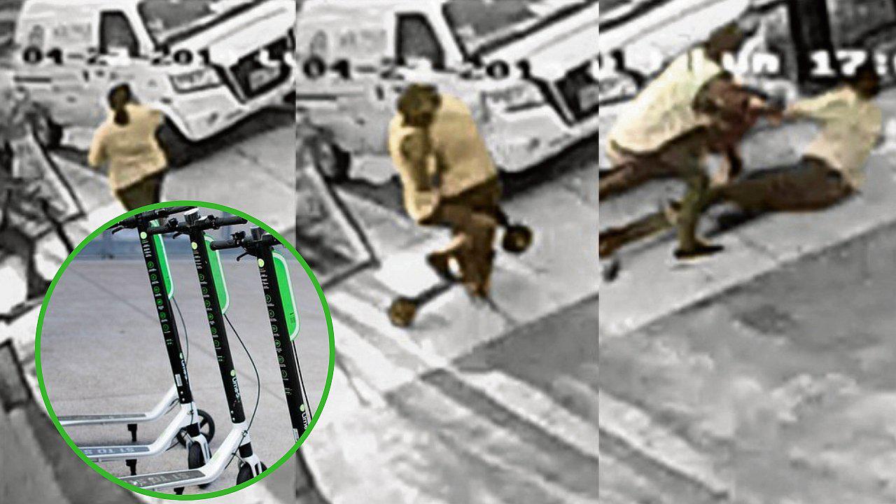 Suspenden servicio de alquiler de scooters en San Isidro tras atropello