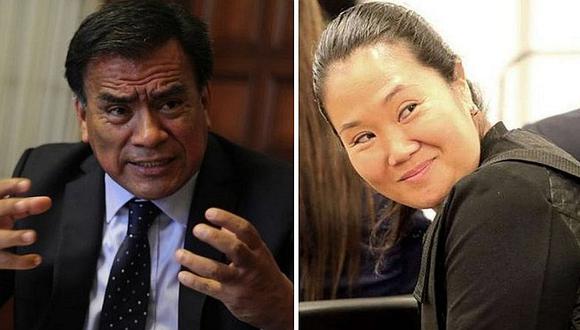 Javier Velásquez Quesquén considera que Keiko Fujimori debería estar libre