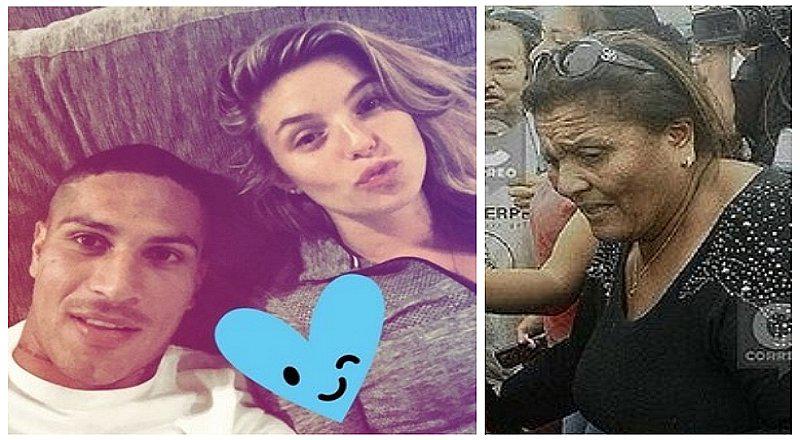 Paolo Guerrero llegó a Lima junto a doña Petronila y Thaisa Leal