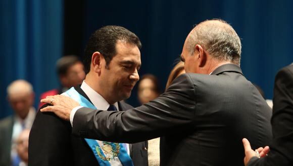 Jimmy Morales jura como presidente de Guatemala  