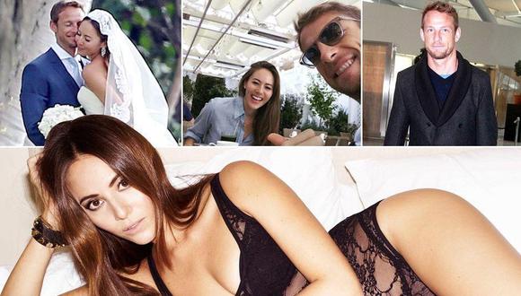 Jessica Michibata termina matrimonio de un año con piloto de F1 Jenson Button