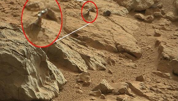 ​Twitter: Curiosity ahora descubre una "lagartija" en Marte [FOTO]