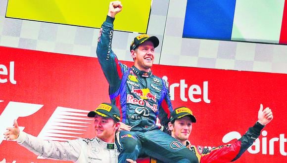Vettel tetracampeón