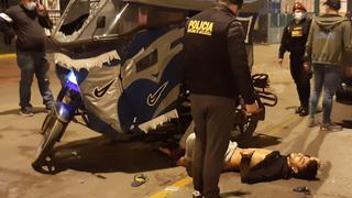 San Luis: Delincuentes extranjeros resultan heridos tras enfrentamiento a balazos con la Policía