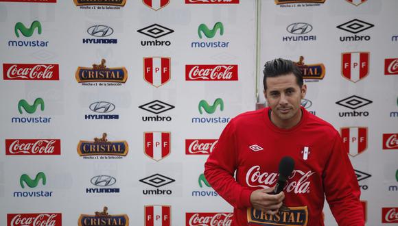 Claudio Pizarro se refiere al presente de la selección peruana. (Foto: GEC)