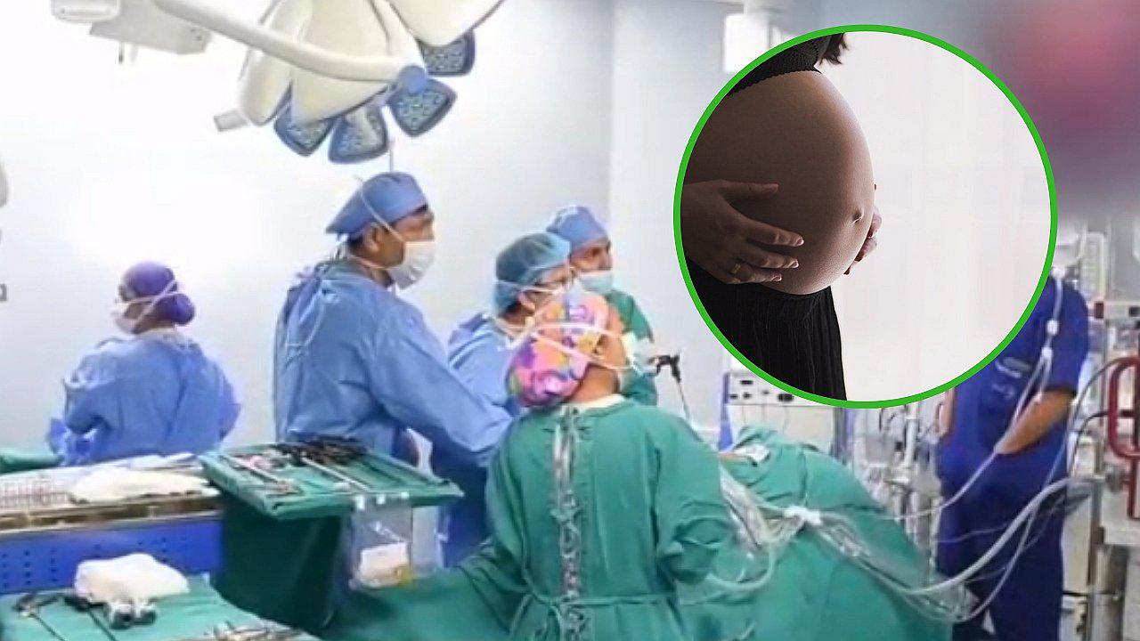 Mujer pensaba que estaba embarazada y resultó ser un tumor de más de 7 kilos