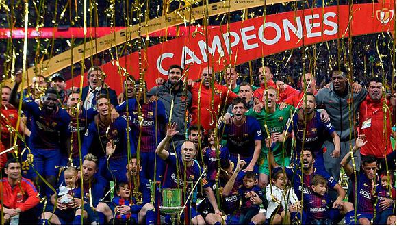 Barcelona campeón de la Copa del Rey tras vencer a a Sevilla 