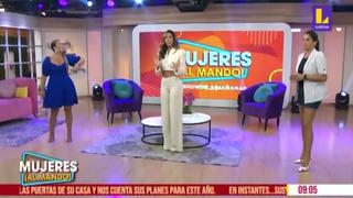 “Hoy me robo el show”: Melissa Paredes aparece como conductora de ‘Mujeres Al Mando’