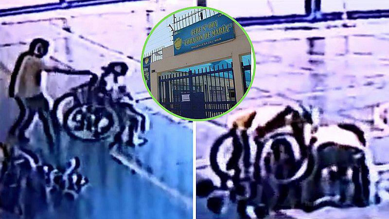 Identifican a la persona que arrojó de silla de ruedas a niña con parálisis cerebral 