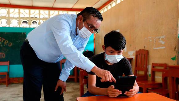 El Gobierno estableció que el uso de las mascarillas en los colegios ya no será obligatorio para los escolares. (Foto: Andina)