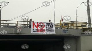 Pura Vida: carteles pidiendo no comprar este y otros productos invaden Lima (VIDEO)