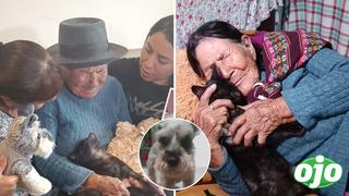 Abuelita de 103 años no para de llorar desde que perdió a su perrito