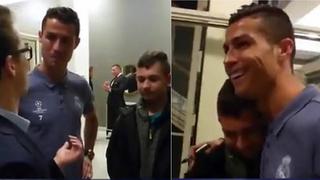 Cristiano Ronaldo: así fue el encuentro con joven que salió de coma al oír su gol (VIDEO)