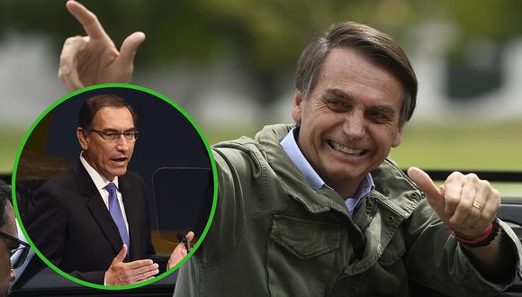 Jair Bolsonaro gana las elecciones de Brasil y Martín Vizcarra le envía mensaje