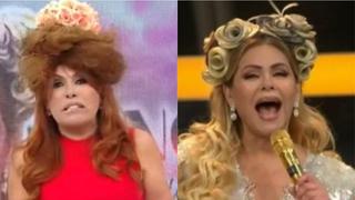 Magaly Medina parodia el look que Gisela Valcárcel lució en el estreno de “El Gran Show”