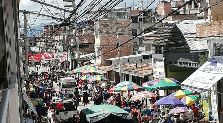 El Mercado Central de Cajamarca es uno de los principales y más concurridos de la ciudad. (Foto: Cajamarca Noticiosa)